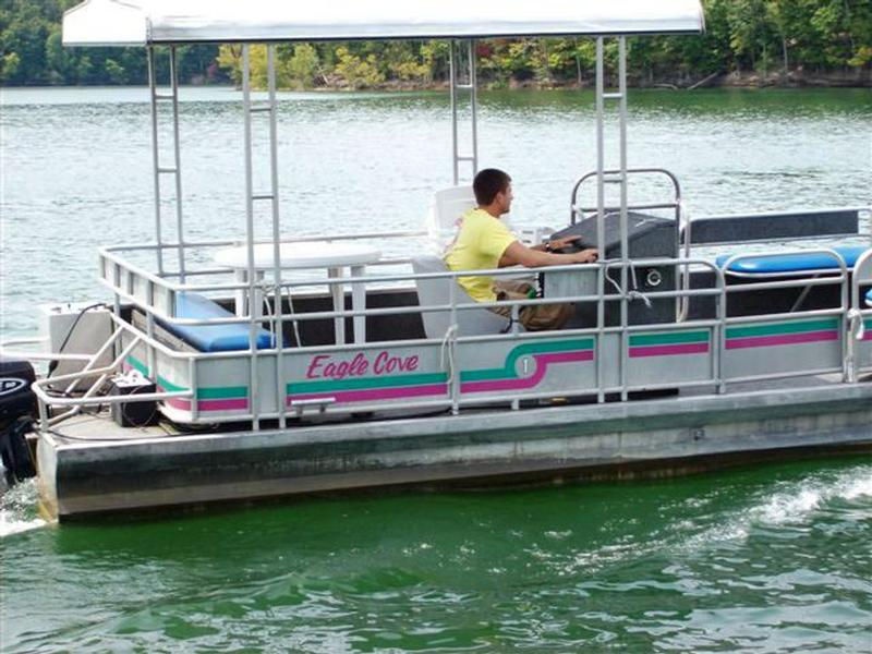 48 or 50 HP Standard Pontoon Boat