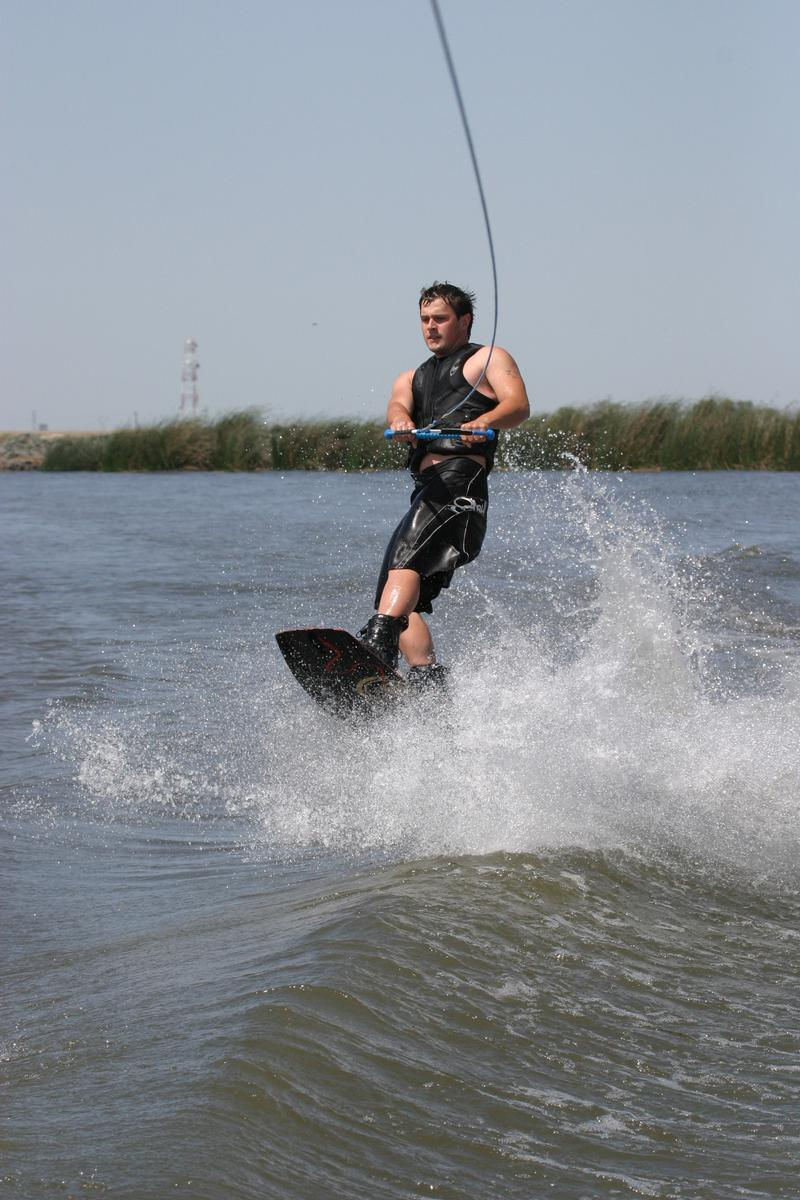 Take a speedboat out for some intense wake boarding