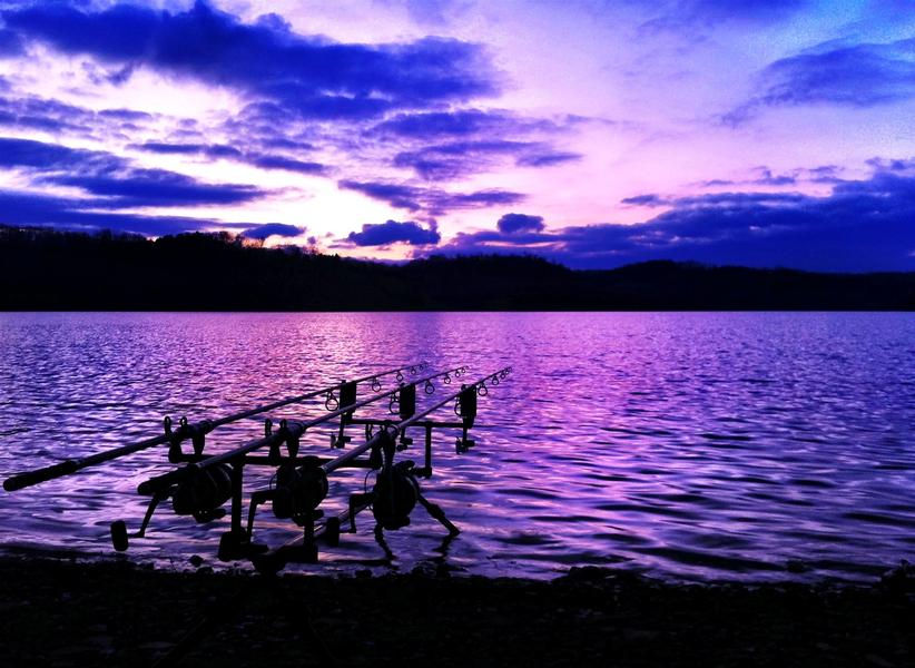 Surreal sunsets at Dale Hollow Lake offer a tranquil and scenic escape