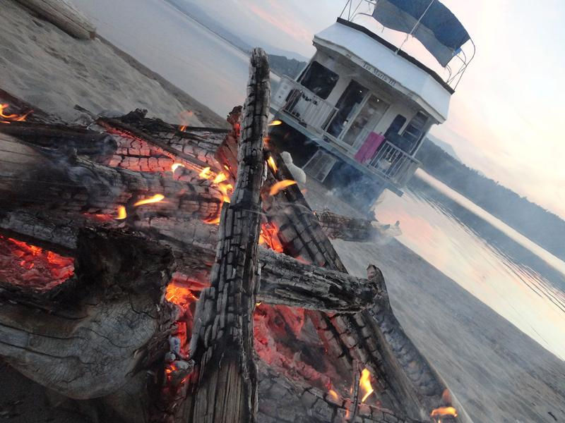 Find your beach for the night to enjoy a cozy evening by the fire