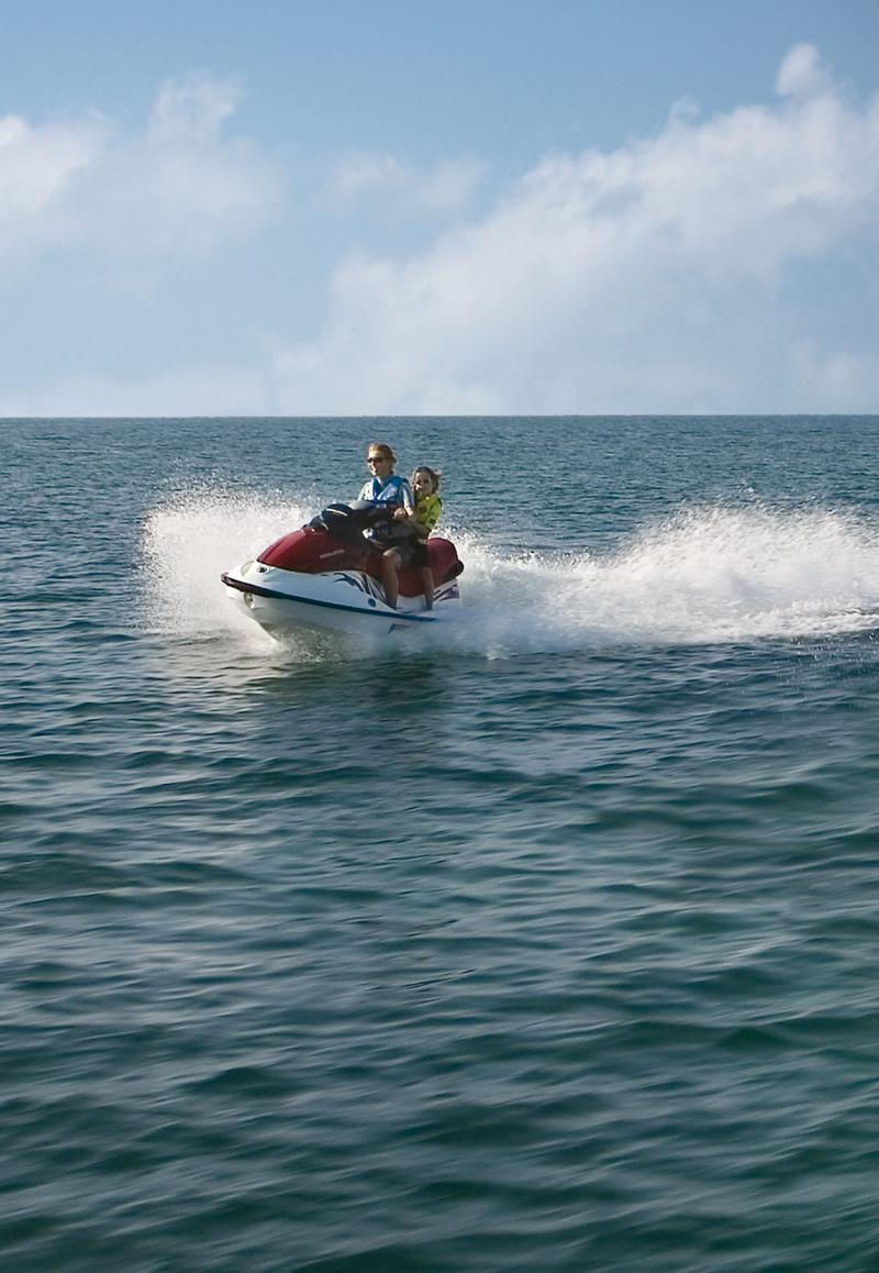 Personal watercraft make a great addition to any houseboat vacation