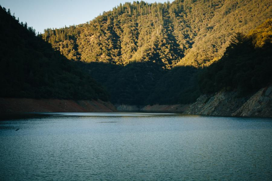 Cool off from a hot day in the sun in the shade at Lake Oroville