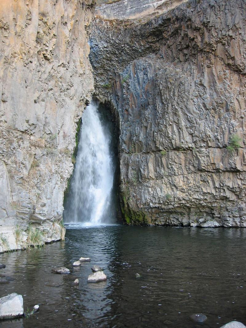 A beautiful tucked-away waterfall