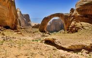 Take a hike to the famous Rainbow Bridge at Lake Powell