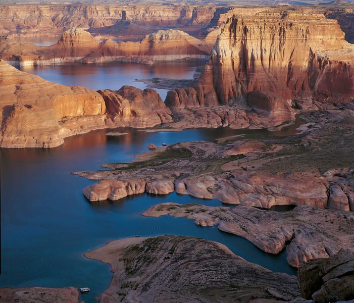 Stunning and unique scenery of Lake Powell