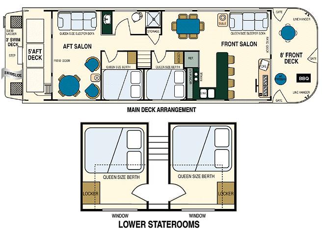 Buy Houseboat floor plans perahu kayu