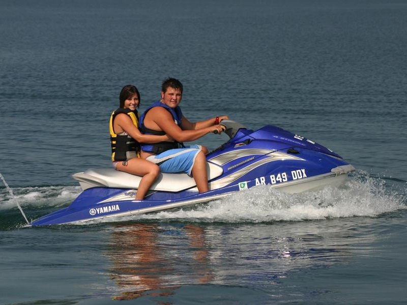 Get into some action on a personal watercraft Photos