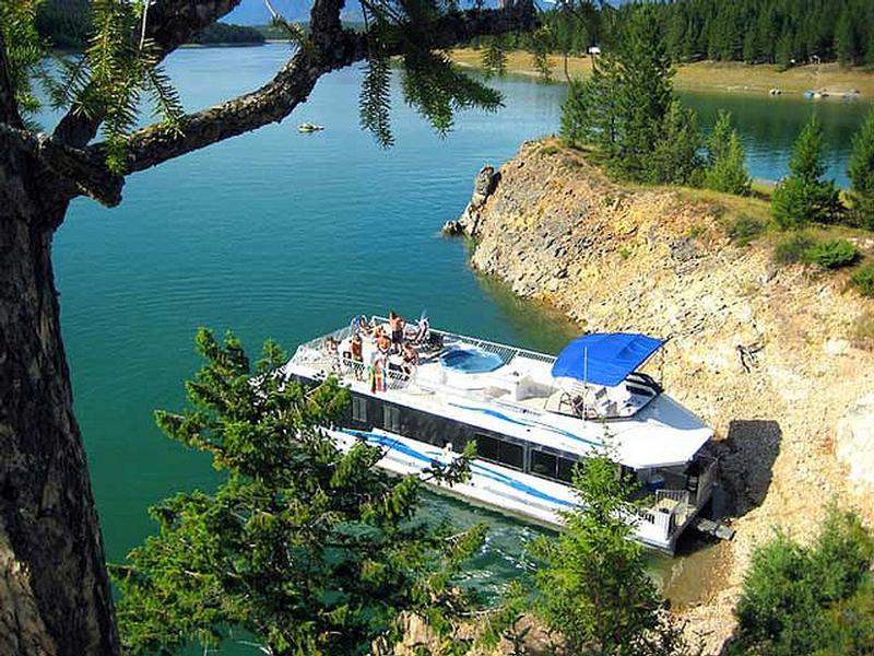 Lake Koocanusa Houseboat Photos Pictures