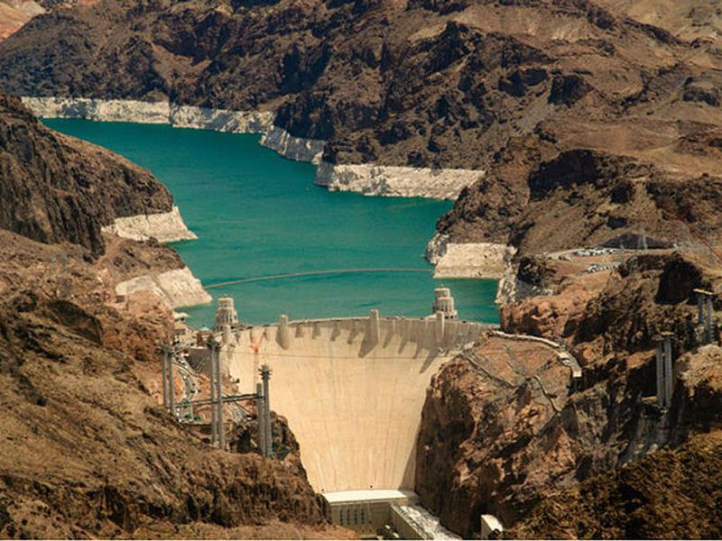 The massive Hoover Dam is a sight to see in its own right Photos