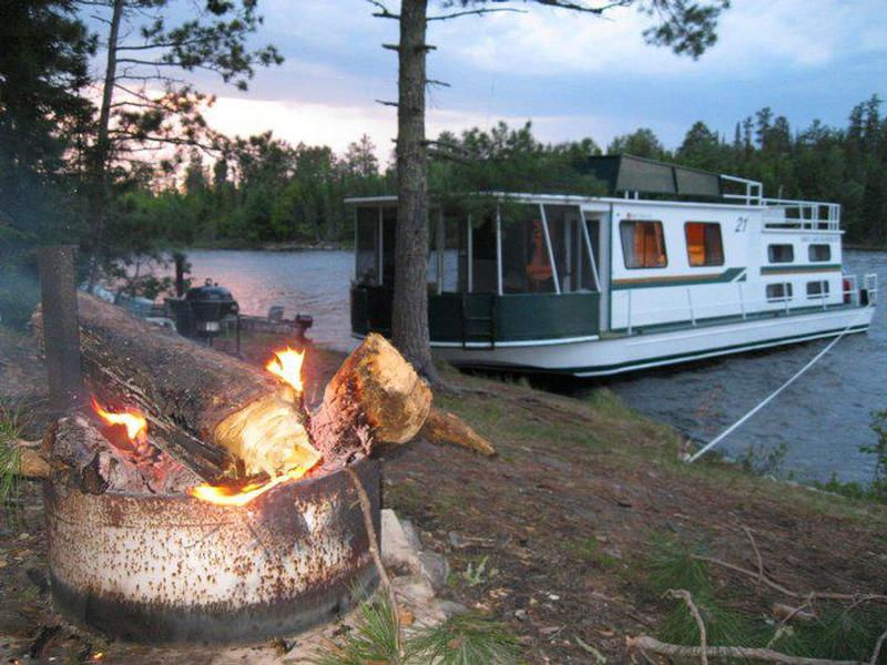 Pull up to a campfire will the comforts of home Photos