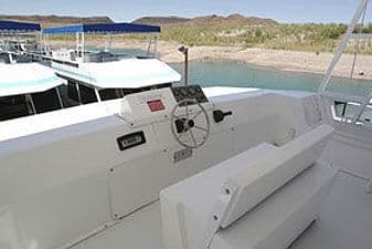 60 Foot Silver Houseboat