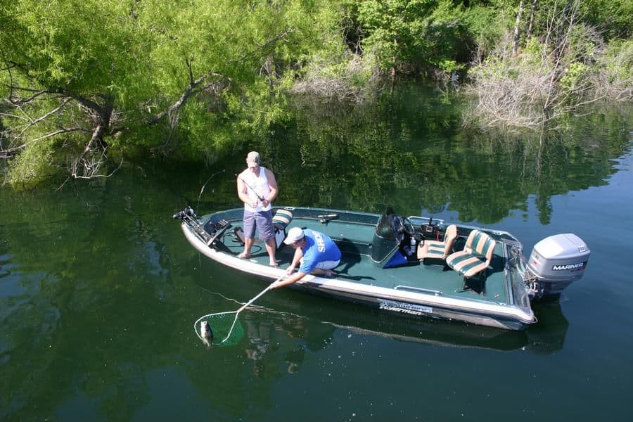 Take a speedboat out for a day of fishing