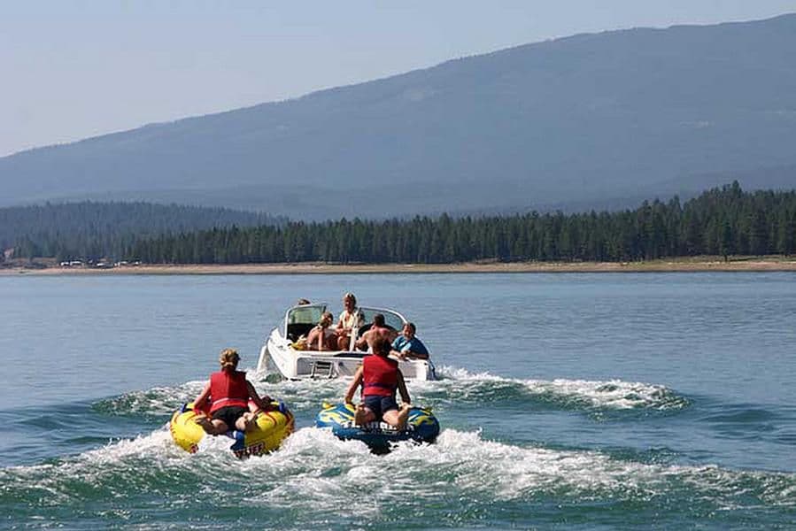 Tubing is an intense and thrilling activity
