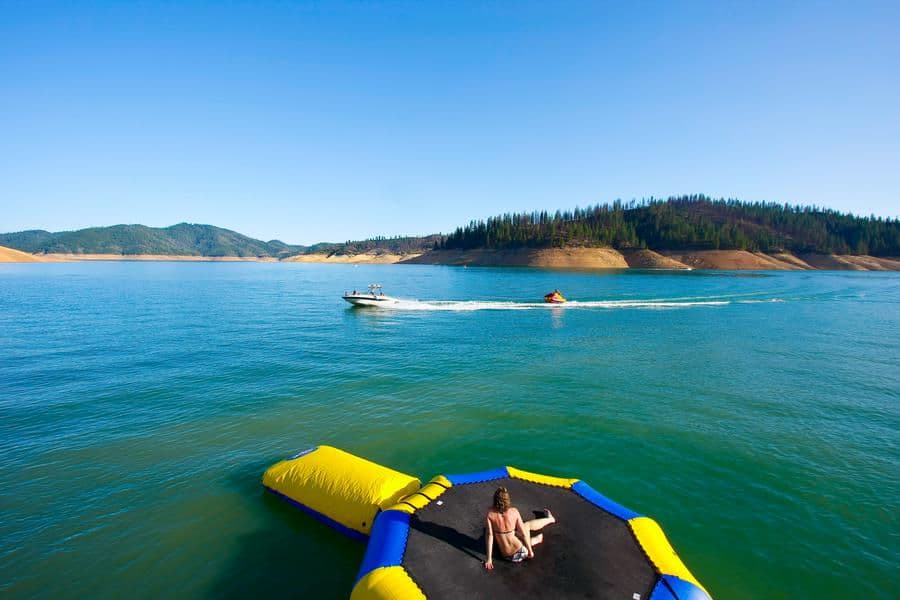 Countless activities can be enjoyed on the lake while soaking up sun