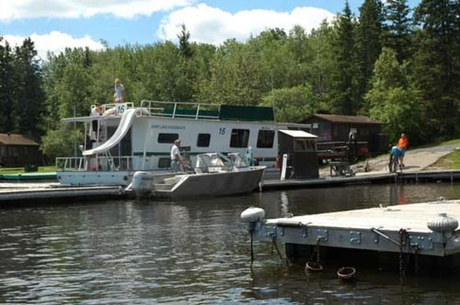 Loading up dockside