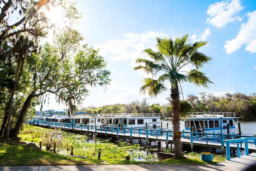 Walk the palm tree lined docks to find your home away from home