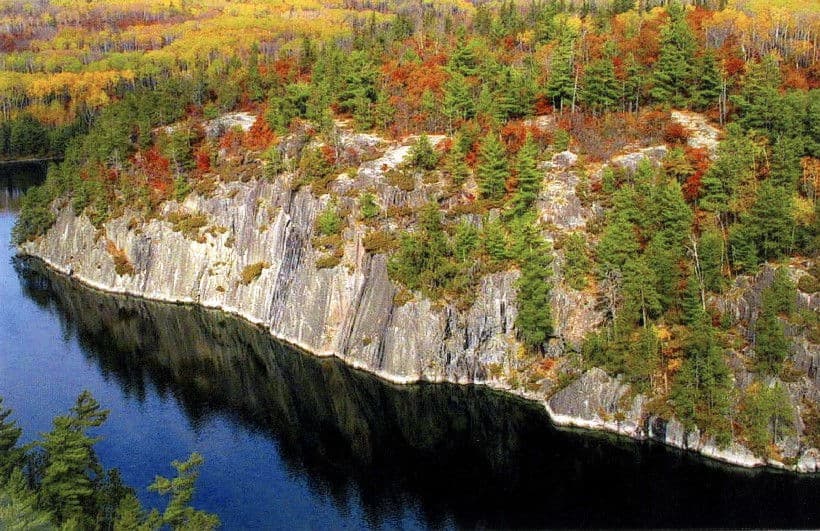Hundreds of miles of tree lined beauty