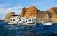 A powerboat lets you explore more of the lake