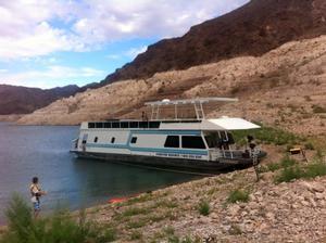 Alene's First Houseboat Trip to Lake Mead