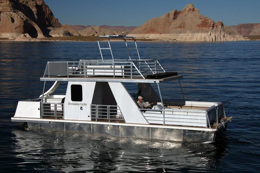 36 foot Weekender Patio Boat Houseboat