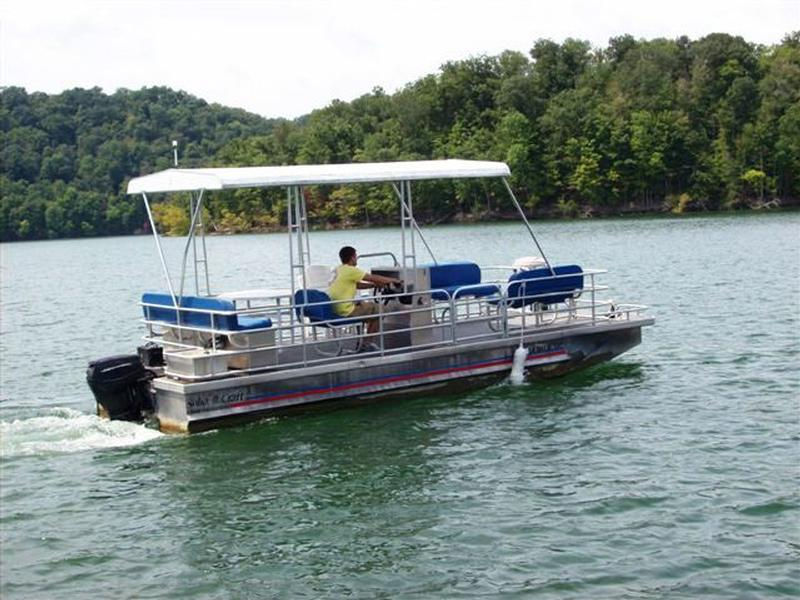 48 or 50 HP Standard Pontoon Boat