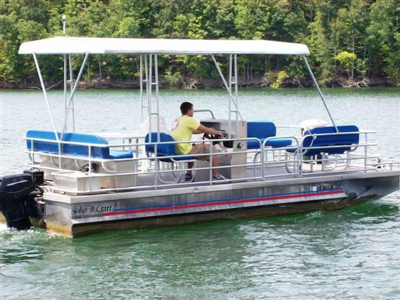 48 or 50 HP Standard Pontoon Boat