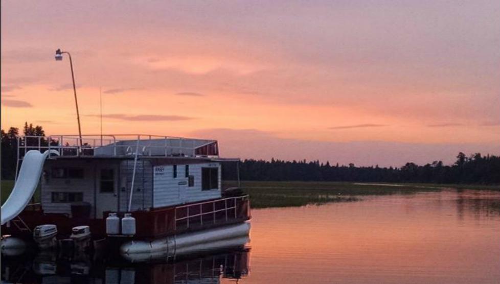 Sunset on Birch Lake