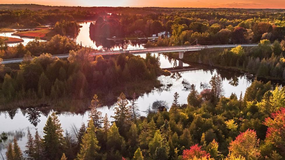 Sunset on the Trent-Severn