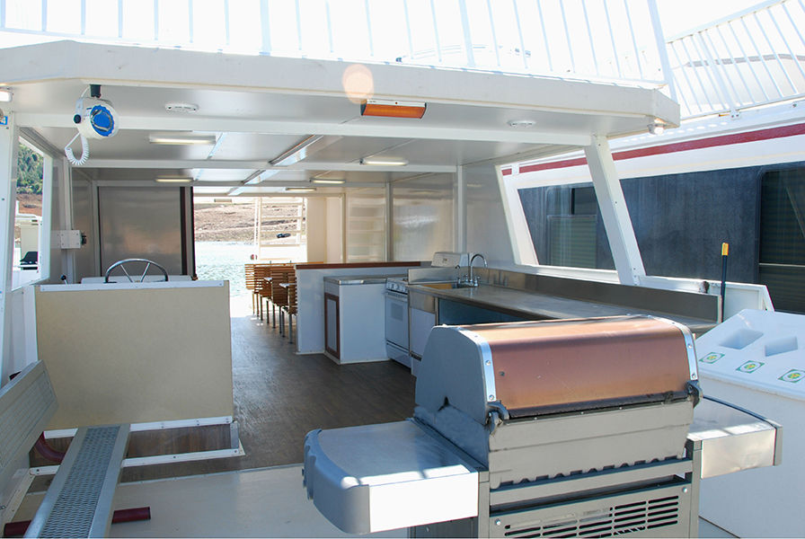 SuperCruiser Party Boat - Kitchen Area