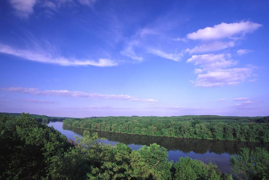 Luscious green forests abound throughout the valley