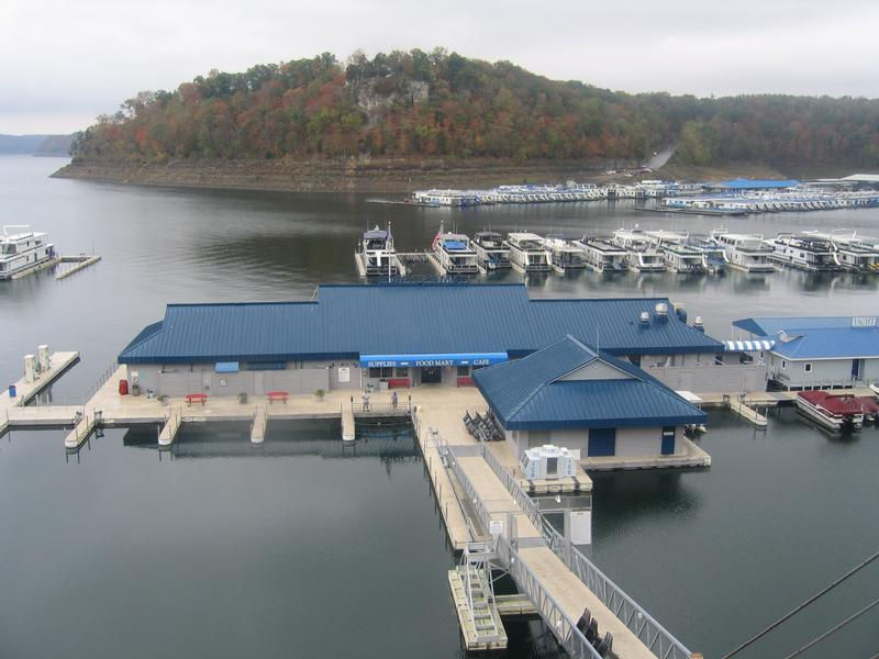 Stock up on supplies before heading out onto the lake