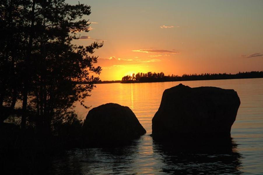 A calming view from your private beach