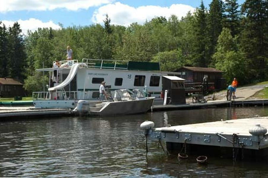 Loading up dockside