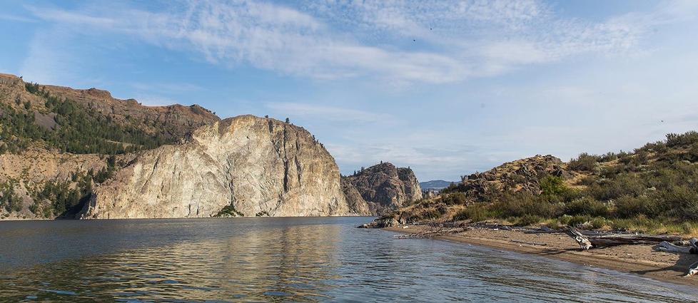 A Secluded Beach on Lake Roosevelt
