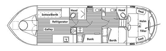 Lockmaster 41 Houseboat