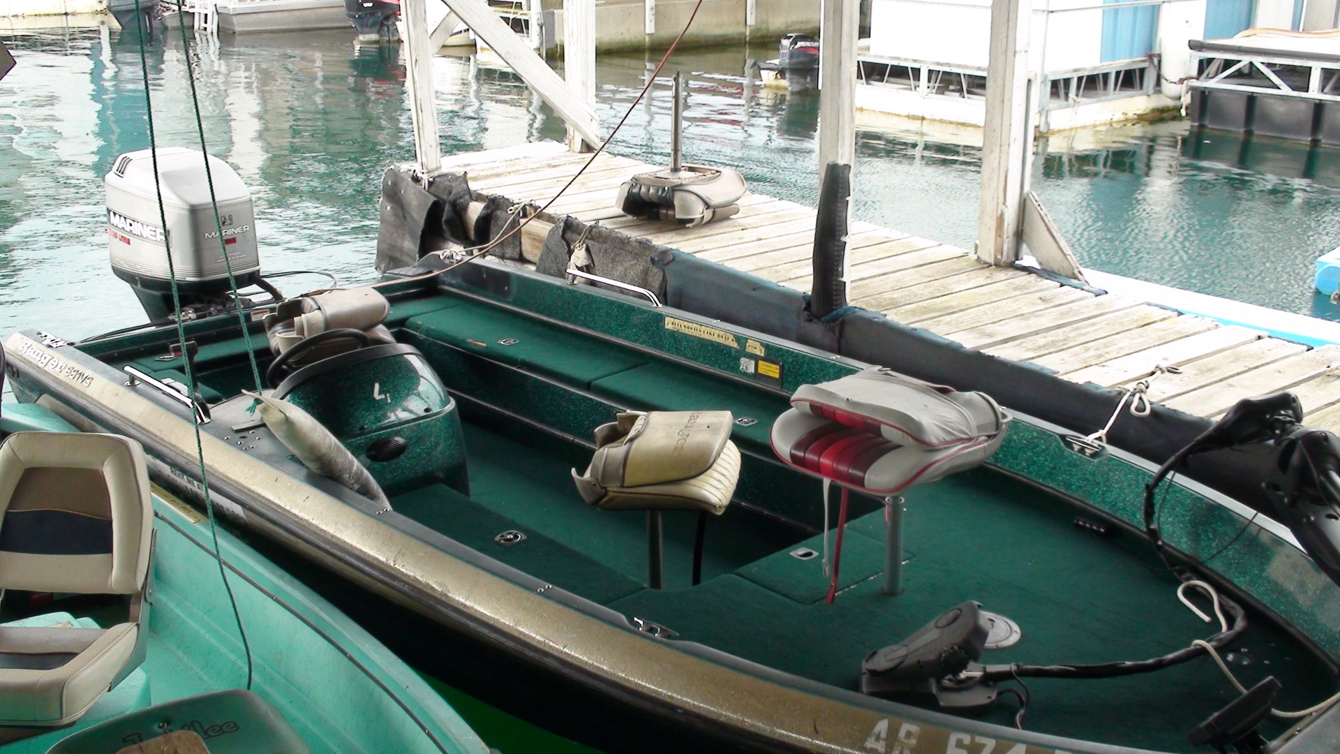135 HP Ranger Bass Fishing Boat