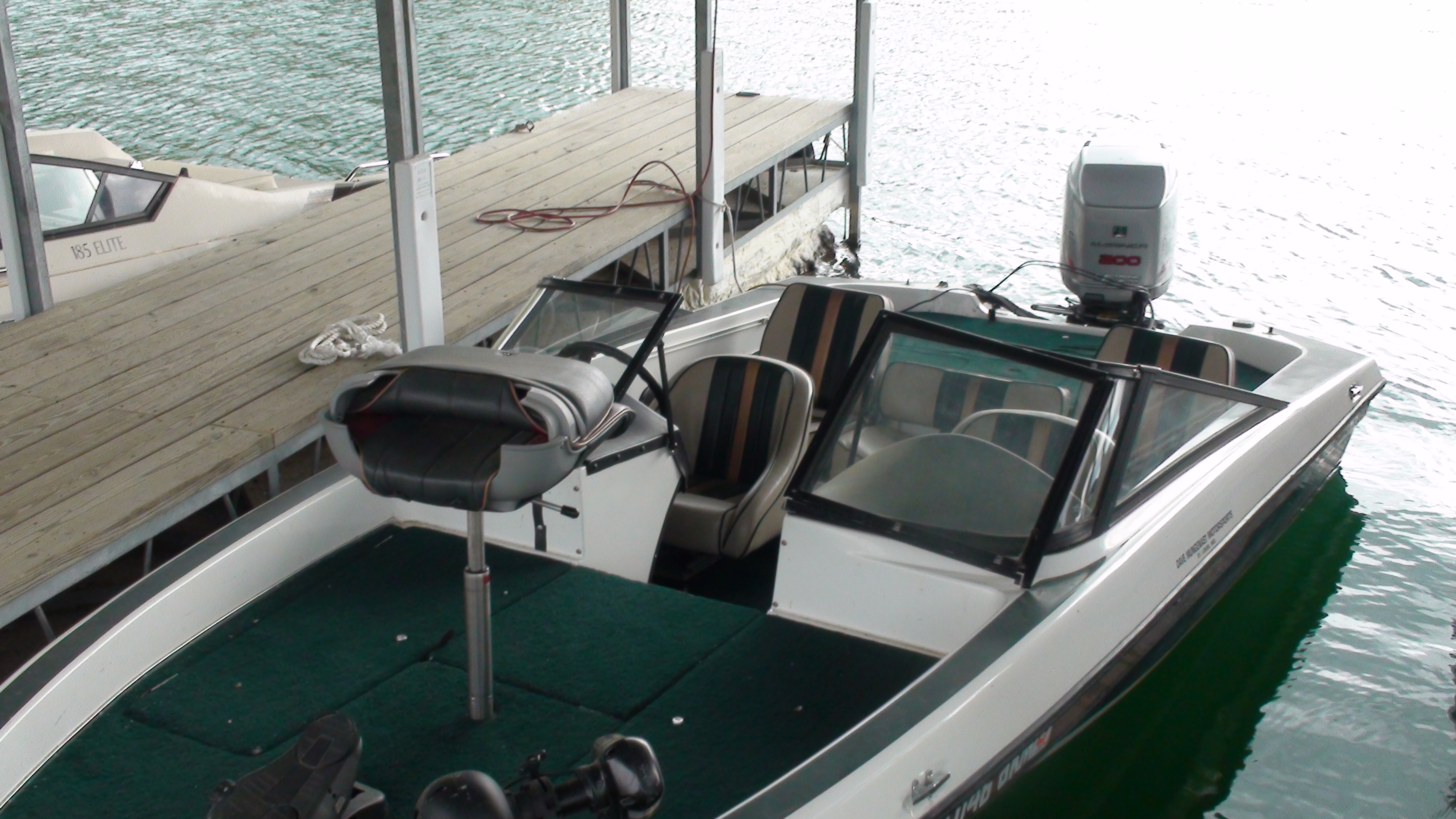 Champion Fish and Ski boat