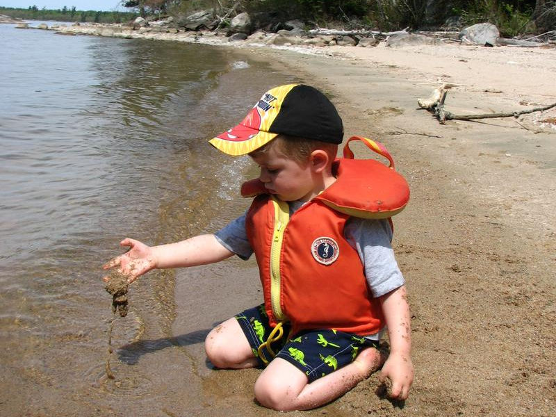 Little ones love the sanded beaches Photos