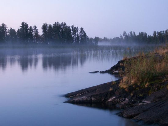 The misty waters of Rainy Lake call to visitors