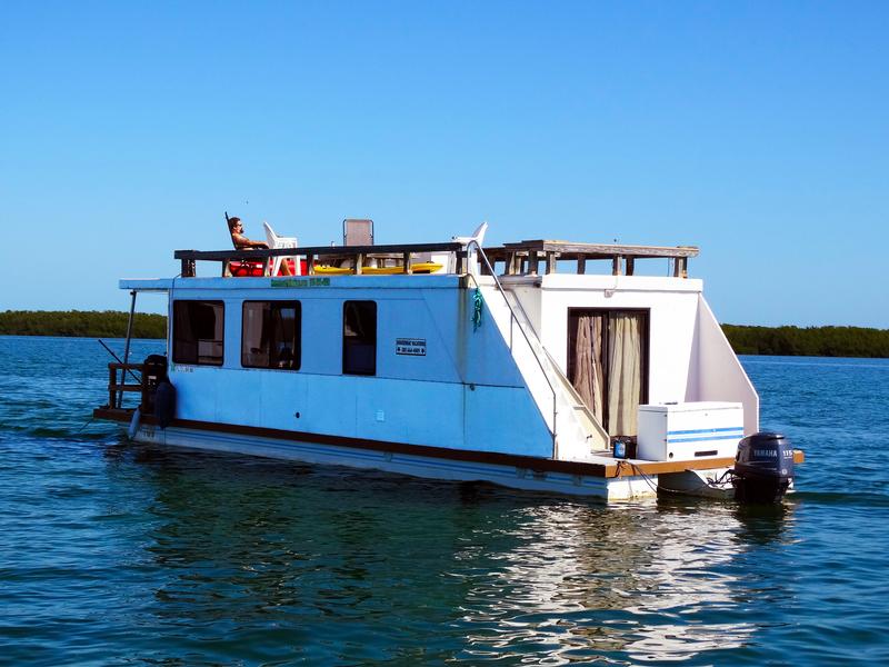 Tiki Shack Houseboat