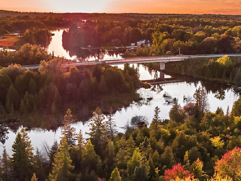 Coboconk Sunset on Trent-Severn Waterway Photos